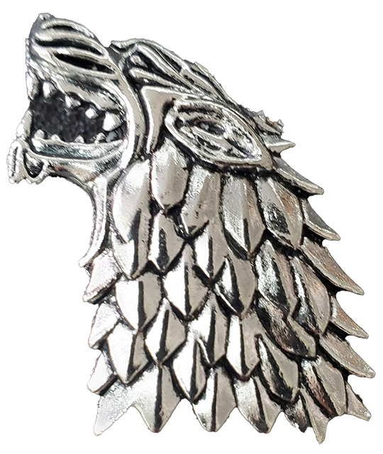 Klickees Original - beast head, metal, silver coloured
