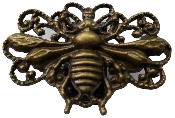Klickees Original - Bee, metal, bronze coloured
